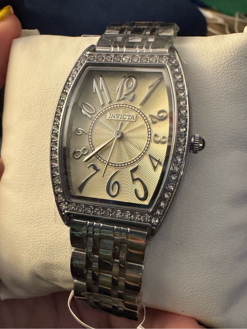 NEW IN BOX Invicta Wildflower 69272 Women’s Crystal Watch 29mm Silver